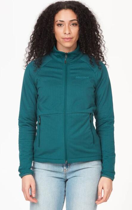 Marmot Leconte Womens Fleece Jacket - Dark Jungle