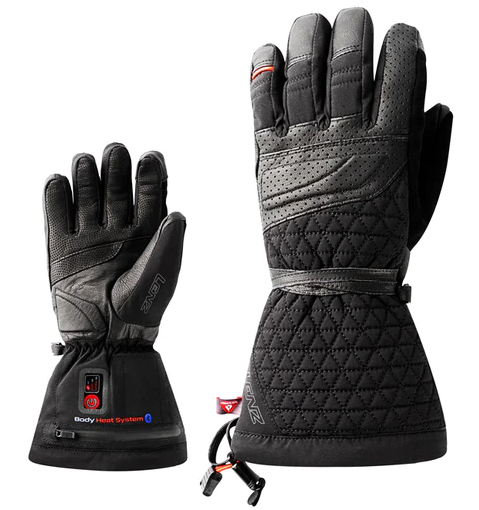 Lenz Heat Glove 6.0 Finger Cap Womens - Black