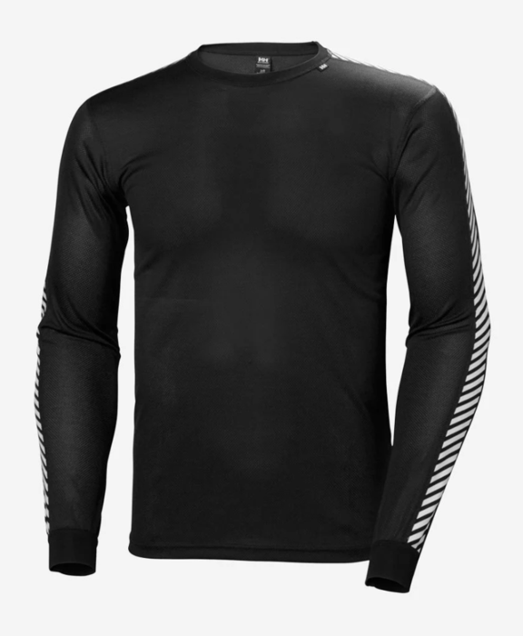 Helly Hansen Lifa Stripe Crew - Black