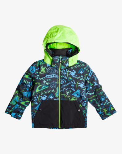 Quiksilver Little Mission Kids Jacket - Tattoo Heritage True Black