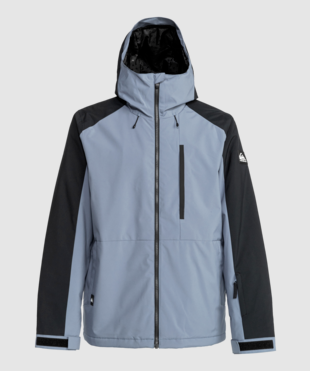 Quiksilver Mission Block Kids Jacket - Flint Stone
