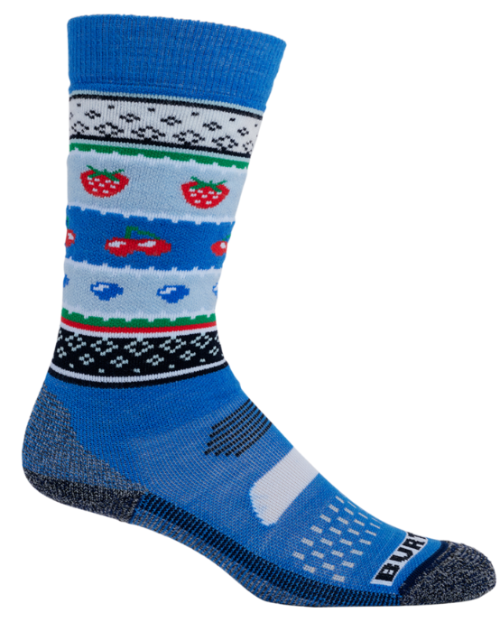 Burton Performance Midweight Kids Sock - Fruit Basket