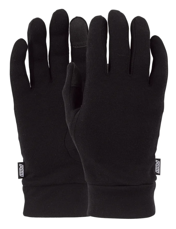 Pow Youth Merino Liner - Black