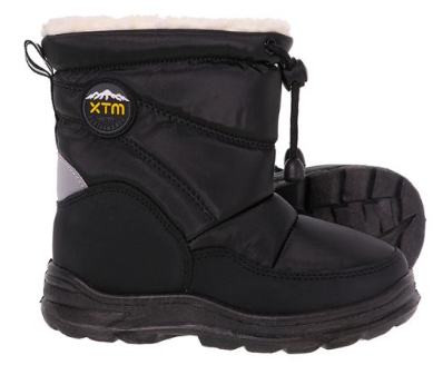 XTM Puddles II Kids Snow Boot - Black