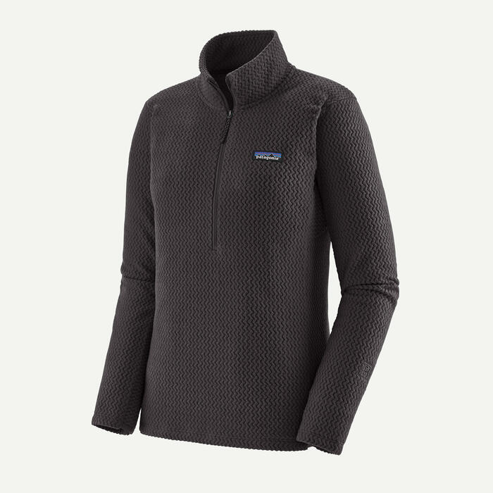 Patagonia R1 Air Womens Zip Neck - Black