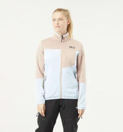 Picture Rommana Full Zip Wmns Fleece - Ice Melt