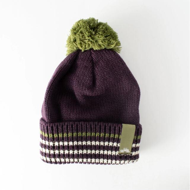 SpaceCraft Simple Pom Beanie  - Olive