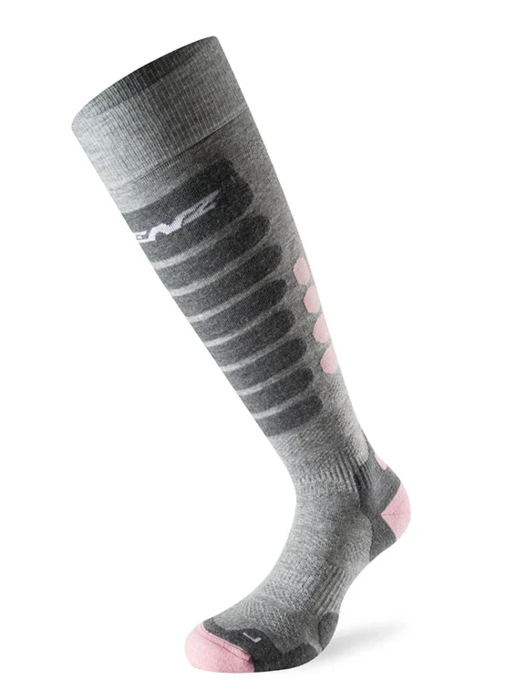 Lenz Skiing 3.0 - Light Grey/Pink