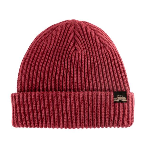 SpaceCraft Slackline Cuff Beanie  - Cranberry