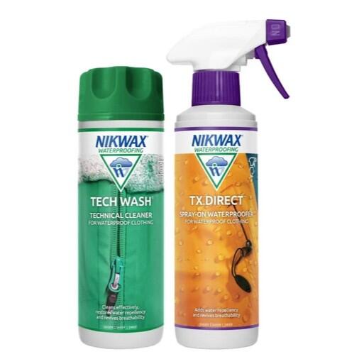 Nikwax Tech Wash + TX Direct Spray-On