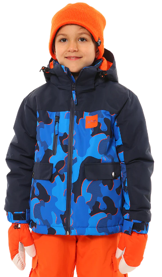 XTM Yama II Kids Jacket - Blue Camo