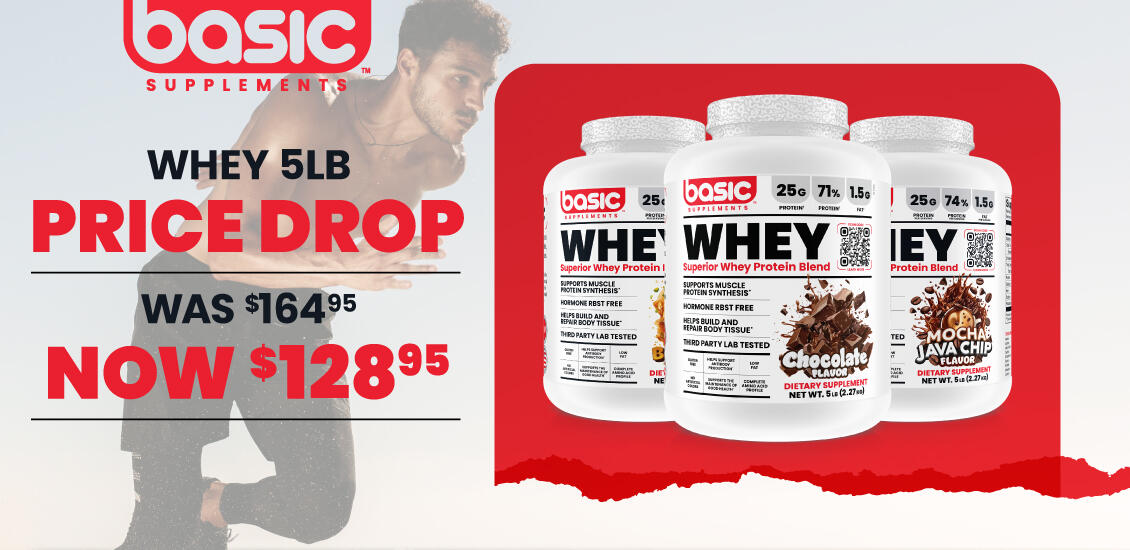 Basic whey 5lb price drop 