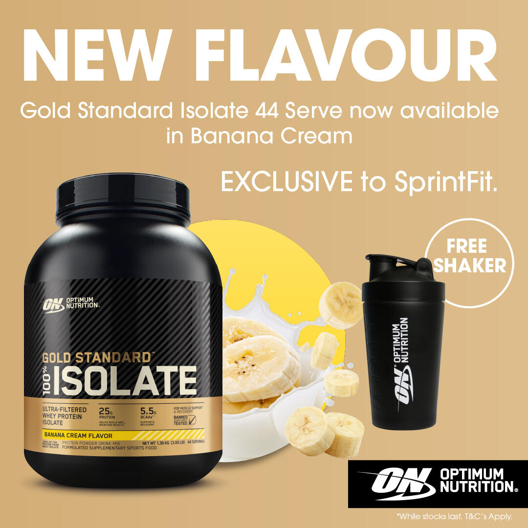 Isolate banana cream optimum nutrition 