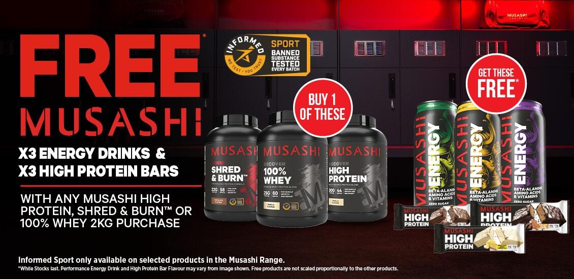 Musashi 3 energy and 3 bars 