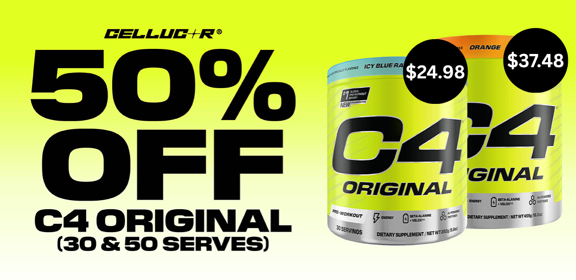C4 50% off 