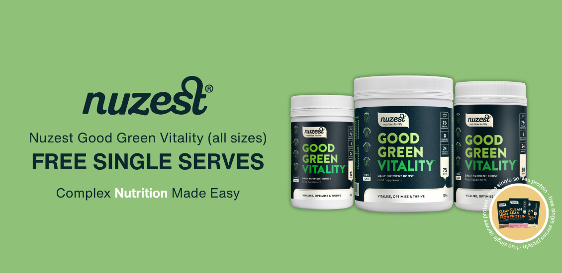 Nuzest Good Greens & CLP Sachets 
