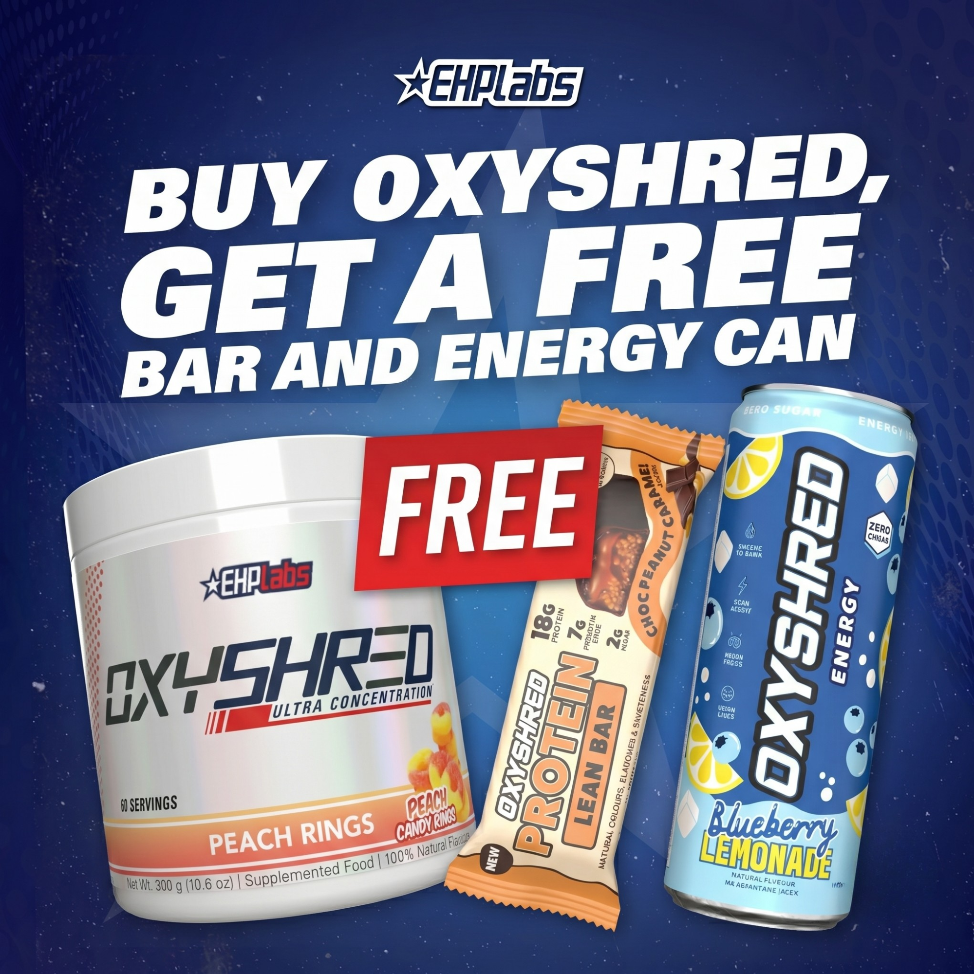 Oxyshred Can and Bar 
