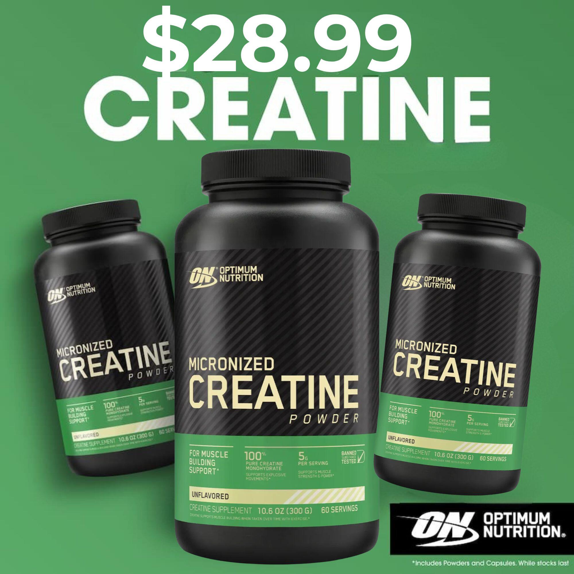 ON Creatine 300g 28.99