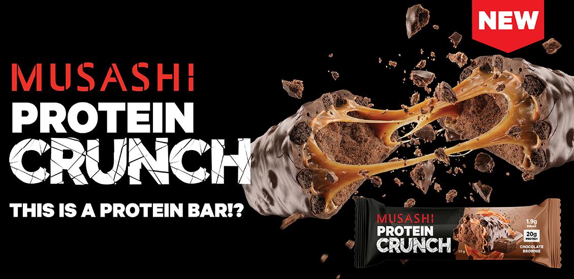 Musashi Crunch Protein bar 