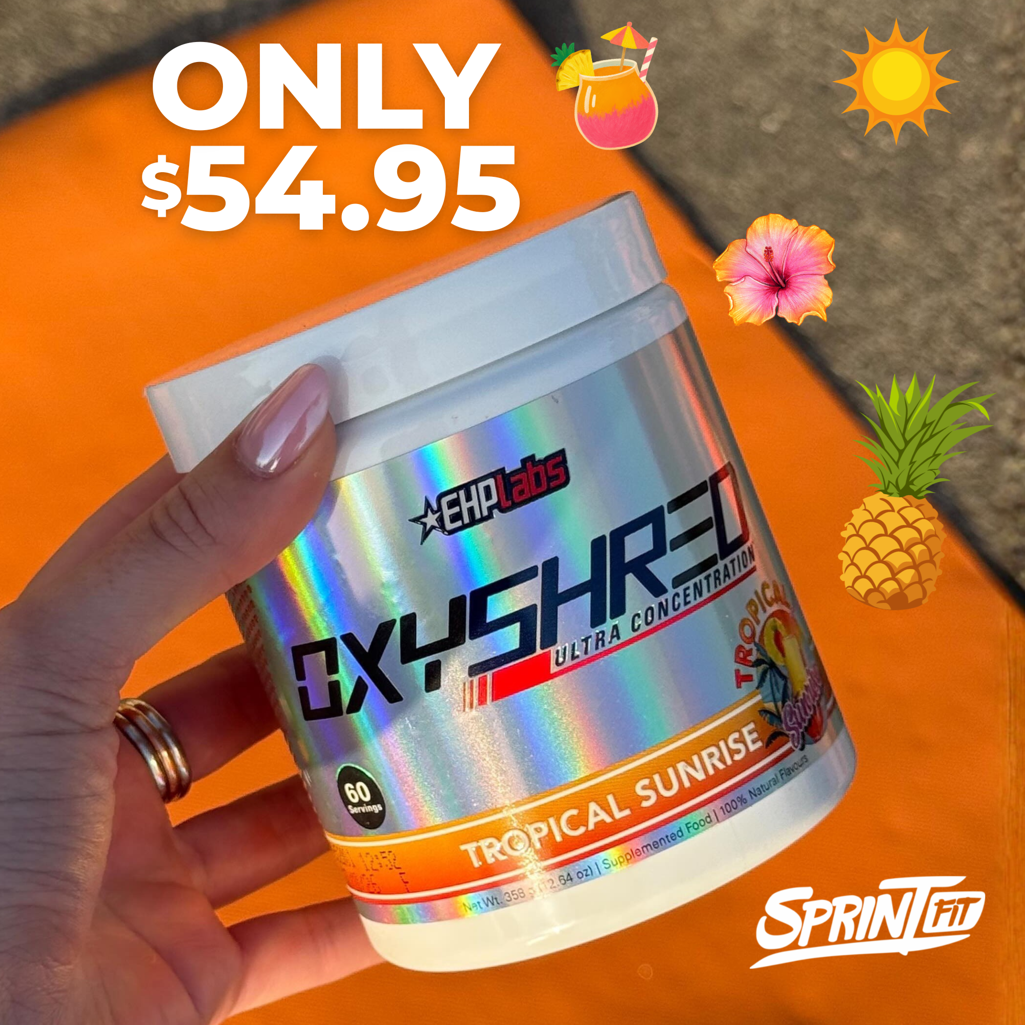 Oxyshred tropical sunrise 