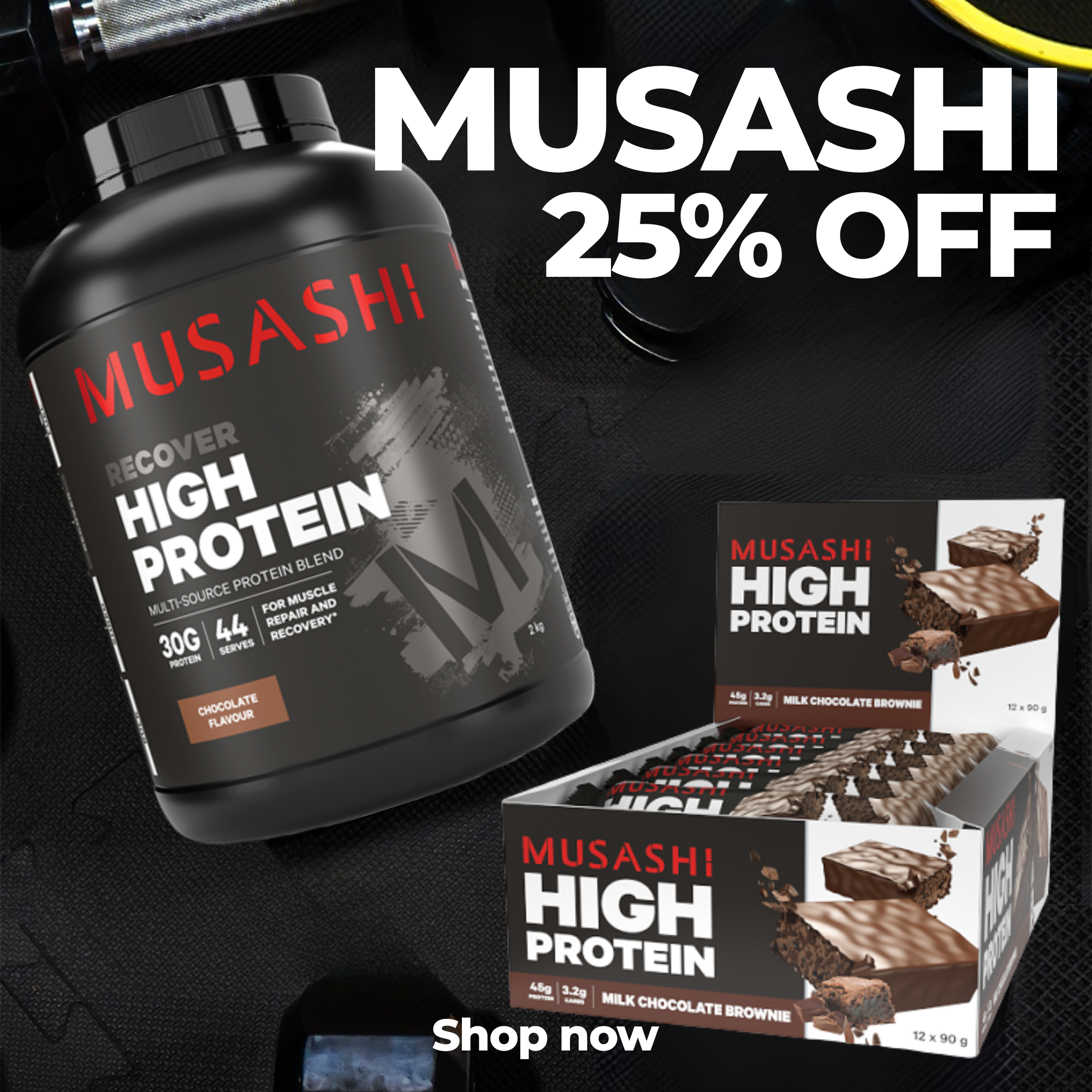 Musashi top brands sale 25% off 