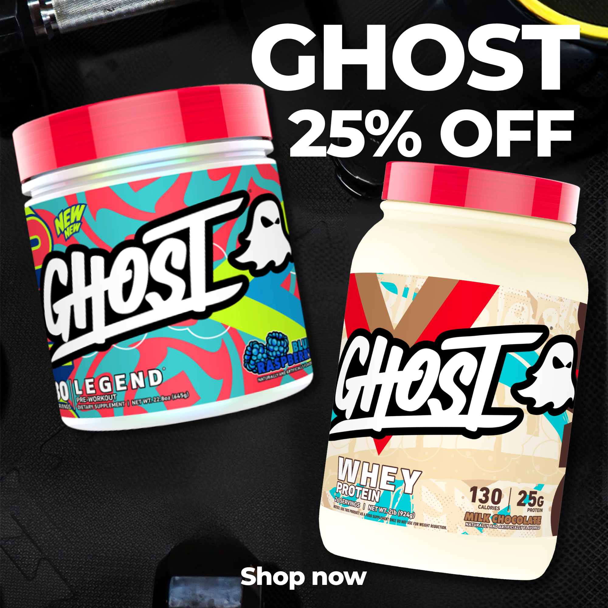 Ghost 25% off top brands 