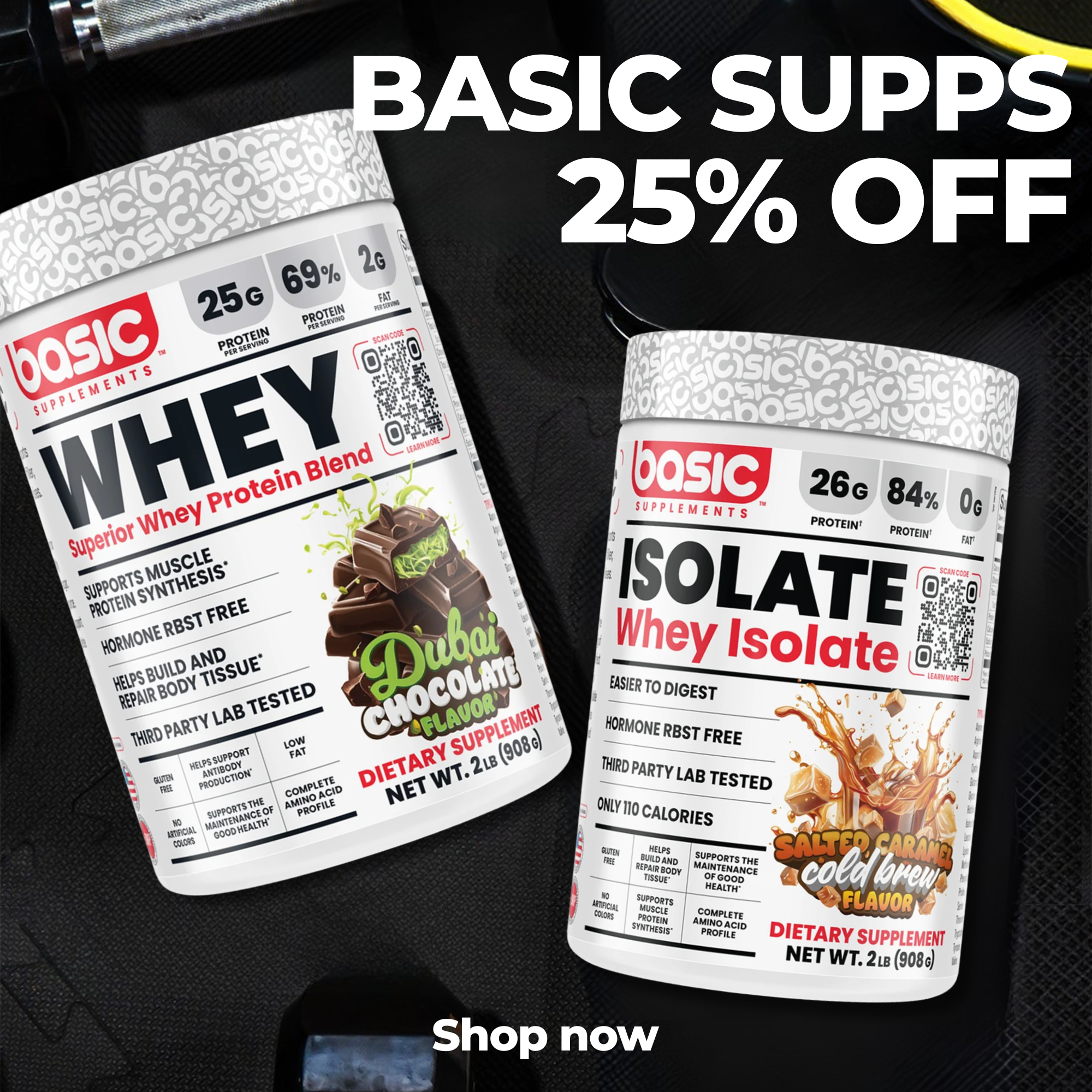 Basic Supps top brands sale 25% off 