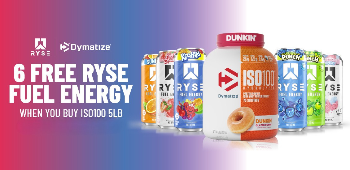 Dunkin Donuts Dymatize Iso 