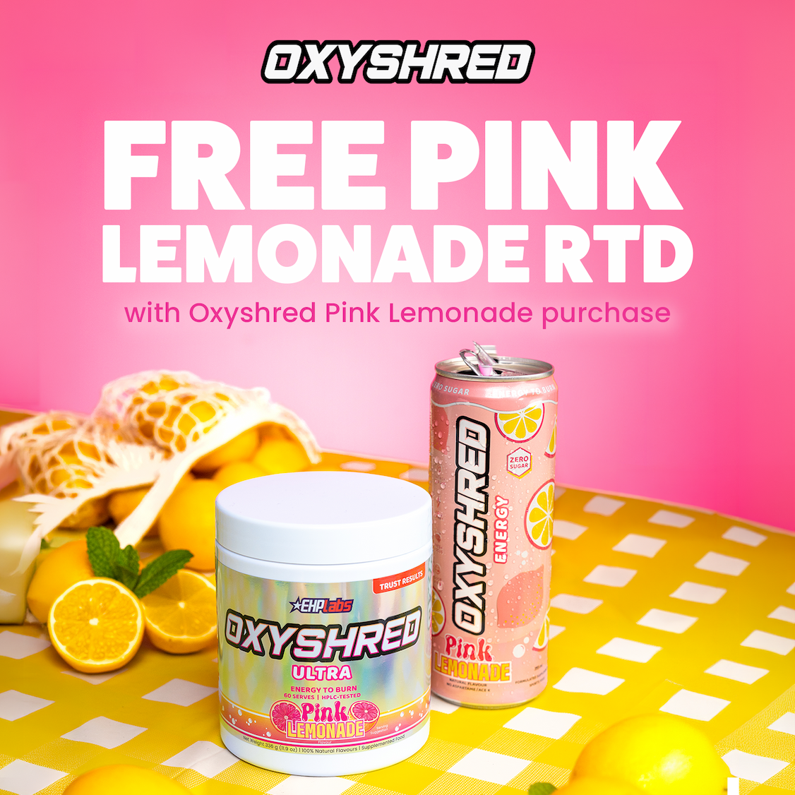 Oxyshred Pink lemonade 