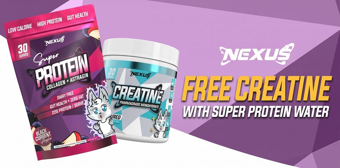 Nexus protein water and creatine