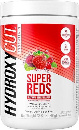 MUSCLETECH HYDROXYCUT ESSENTIALS SUPER REDS