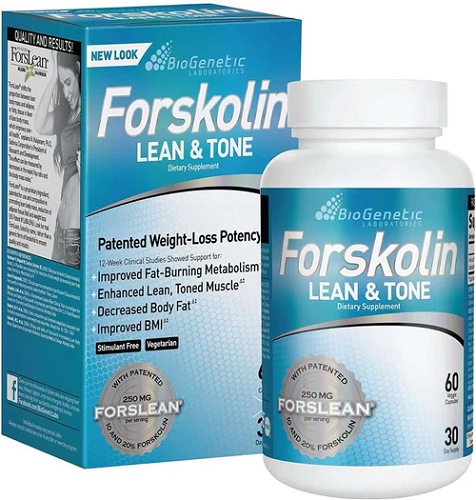 BIOGENETIC LABORATORIES FORSKOLIN LEAN AND TONE