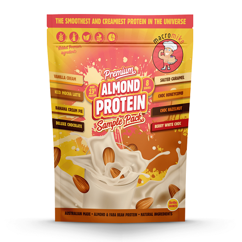 MACRO MIKE PREMIUM ALMOND PROTEIN SAMPLE PACK
