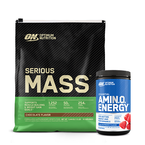 OPTIMUM NUTRITION SERIOUS MASS AMINO ENERGY COMBO