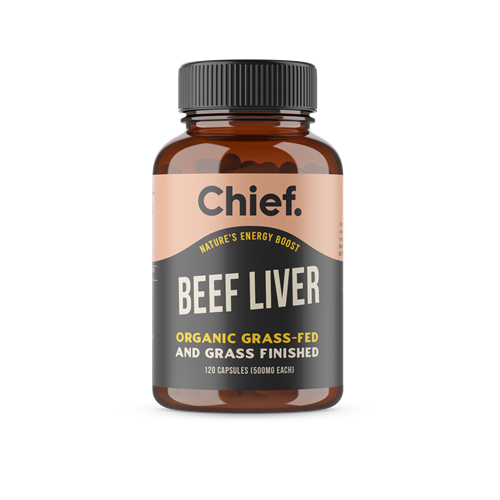 CHIEF ORGANIC BEEF LIVER ENERGY BOOST