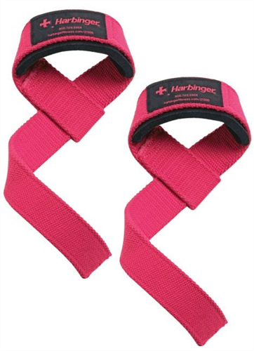 HARBINGER WOMENS PADDED COTTON LIFTING STRAPS