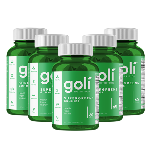 GOLI SUPERGREENS 5 PACK