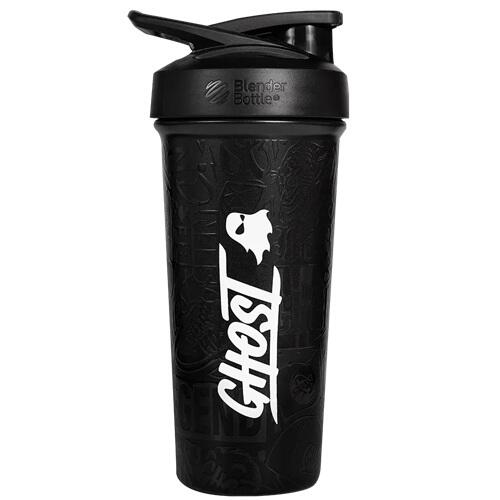 GHOST LIFESTYLE STAINLESS STEEL SHAKER BLACK OUT
