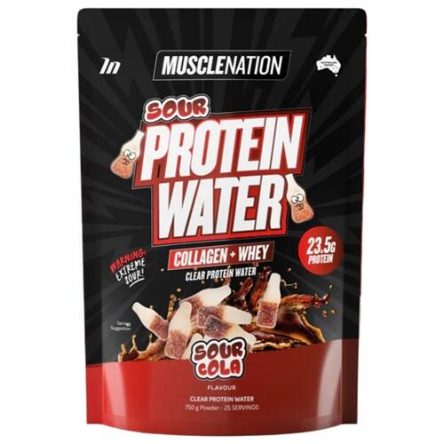 MUSCLE NATION SOUR PROTEIN WATER