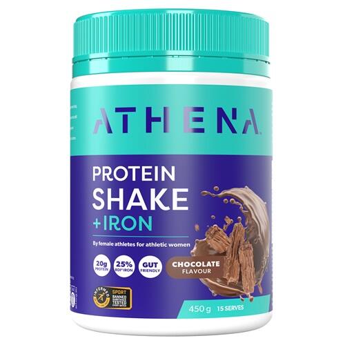 ATHENA PROTEIN SHAKE + IRON