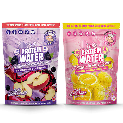 MACRO MIKE PLANT PROTEIN WATER COMBO