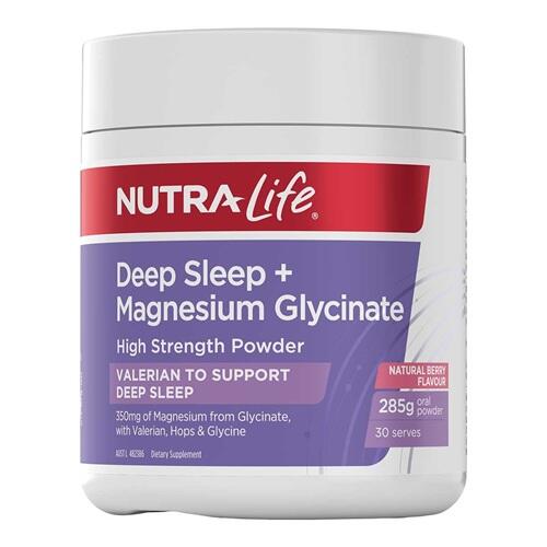 NUTRA-LIFE DEEP SLEEP+ MAGNESIUM GLYCINATE