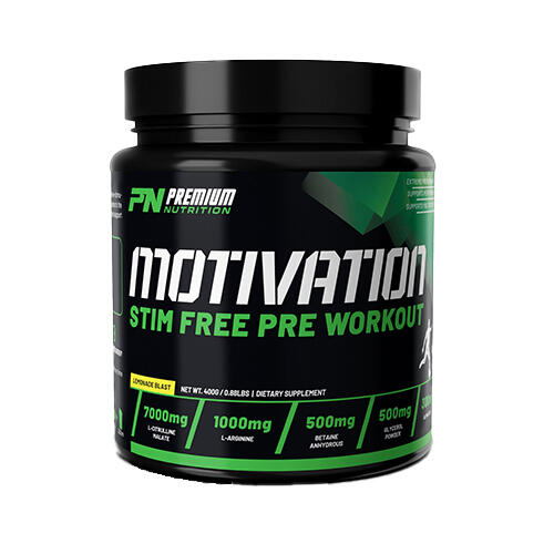 PREMIUM NUTRITION MOTIVATION V3 PRE WORKOUT STIM FREE