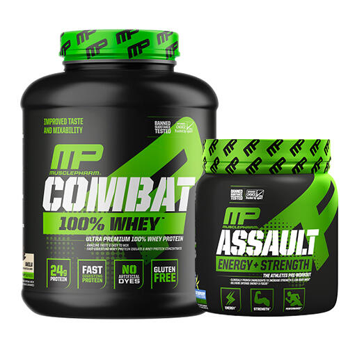 MUSCLEPHARM COMBAT 100% WHEY ASSAULT COMBO