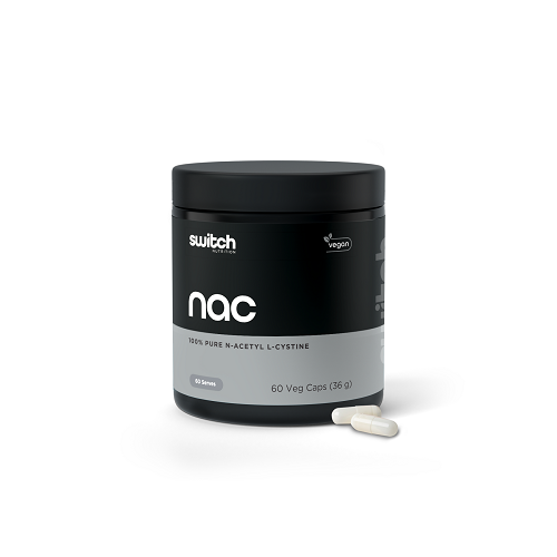 SWITCH NUTRITION ESSENTIALS NAC (N-ACETYL L-CYSTEINE) CAPS