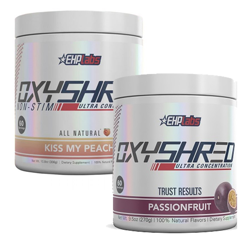 EHP LABS OXYSHRED & OXYSHRED NON STIM COMBO