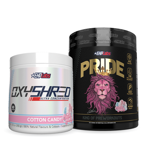 thumbnail image 2 of EHP Labs OxyShred Pre-Workout Powder – Kiwi Strawberry, 60 Servings, Fat Burner & Energy Support 2 of 5