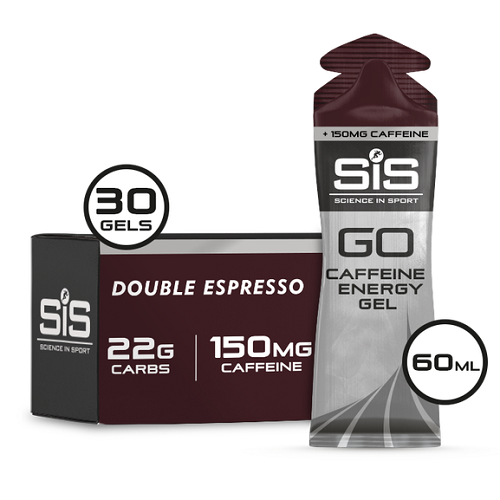 SIS SCIENCE IN SPORT GO ENERGY + CAFFEINE GELS