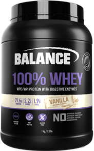 BALANCE SPORTS NUTRITION 100% WHEY PROTEIN