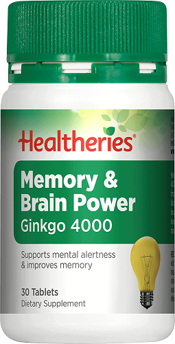 HEALTHERIES FOCUS & BRAIN POWER 30 CAPS
